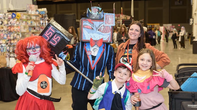 The 26th annual Ohayocon, the largest anime convention in the Midwest, happened Jan. 30-Feb. 1 at the Dayton Convention Center in downtown Dayton. The three-day event featured cosplay competitions, vendors, video game tournaments, panels and more. H TOM GILLIAM/CONTRIBUTING PHOTOGRAPHER