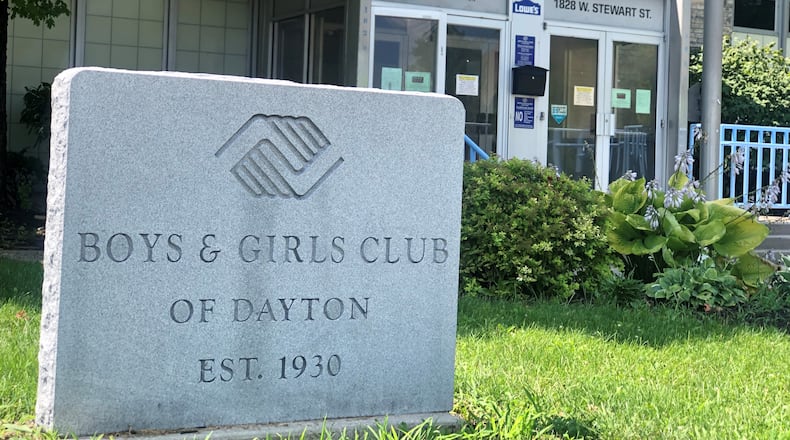 The Boys & Girls Club of Dayton on West Stewart Street. CORNELIUS FROLIK / STAFF
