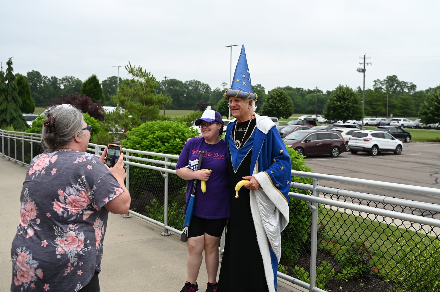 Savannah Bananas make a surprise visit to Nuxhall Miracle League in Fairfield