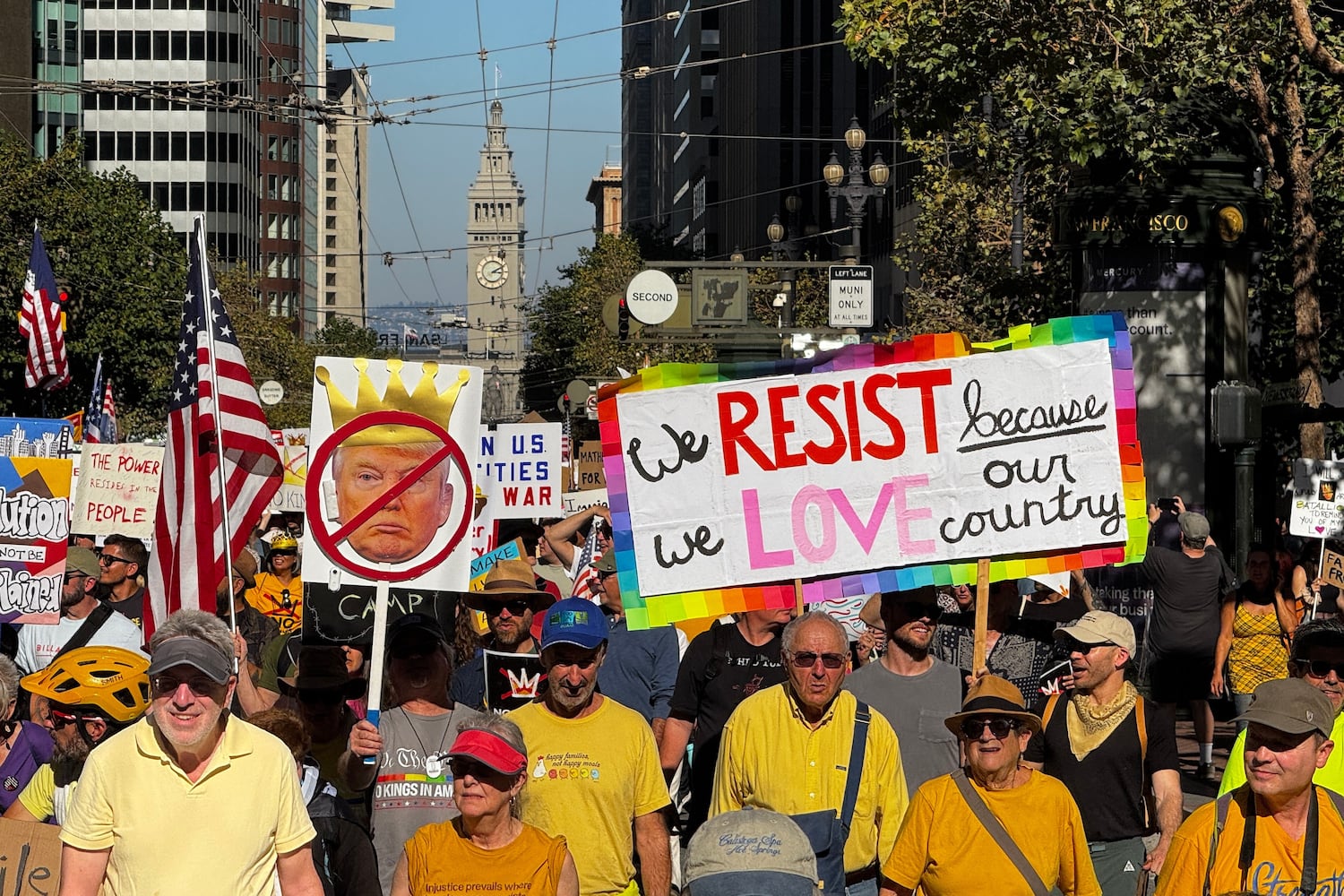 US Protests San Francisco