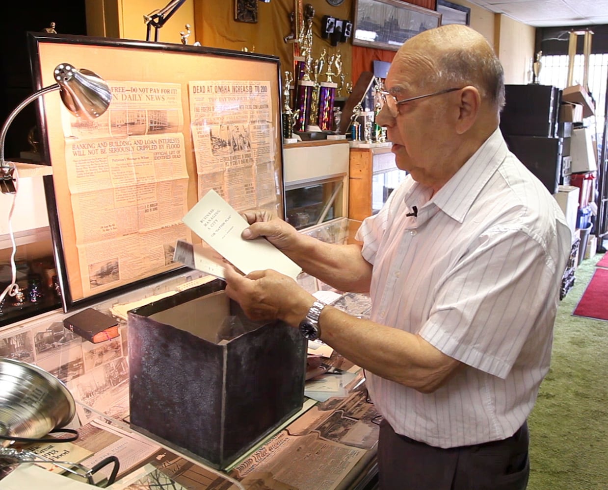 1914 Dayton Time Capsule Opened