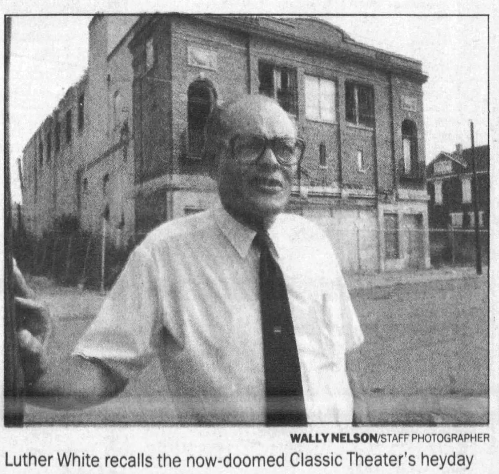 The Classic theater was torn down in 1991. DAYTON DAILY NEWS ARCHIVES.
