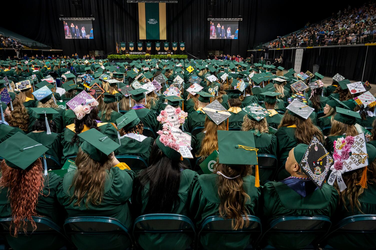 Wright State University graduation 9