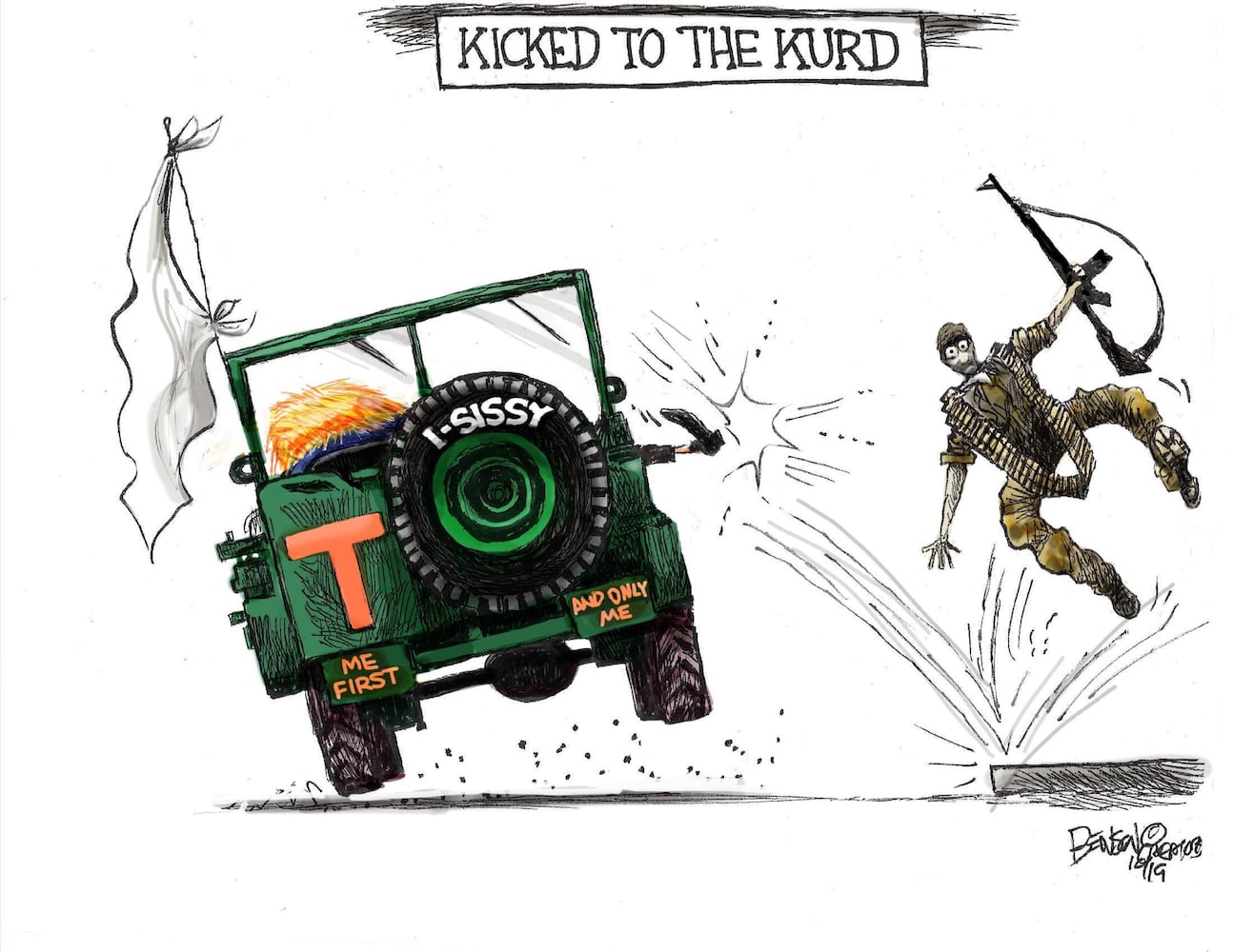 Week in cartoons: Impeachment inquiry, China and more