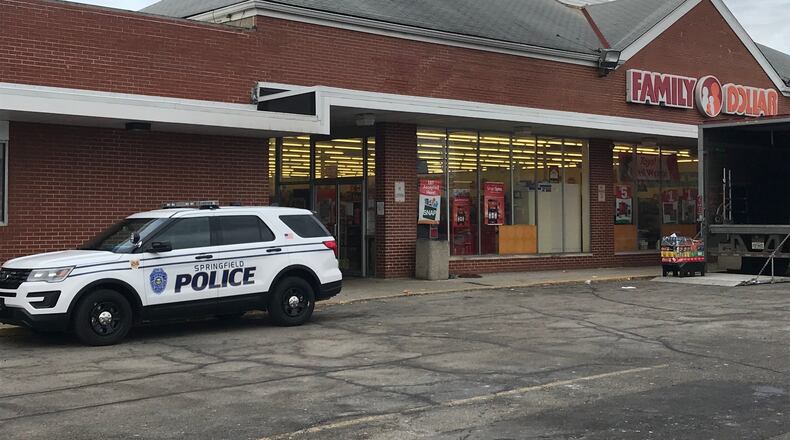 A Springfield dollar store was burglarized this week, police reported.