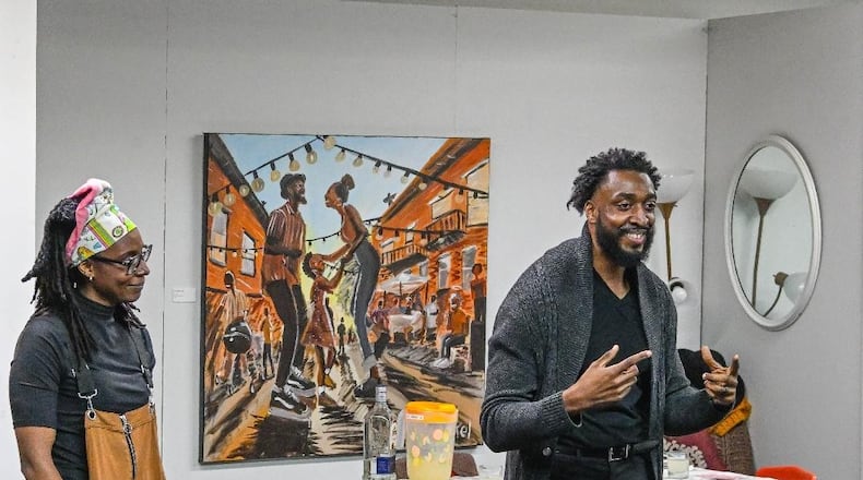 Lindsay and Markel Haralson are the married couple behind "Stay Black and Die: A Worthy Offering," which launches Dayton Live's Emerging Artist Series March 27-28 at the PNC Arts Annex. CONTRIBUTED