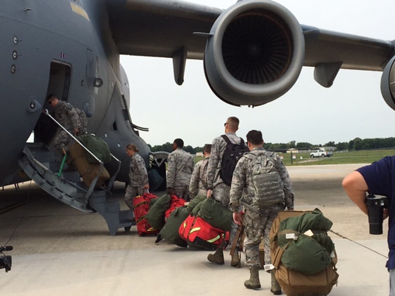 Wright-Patt's mission of hurricane relief