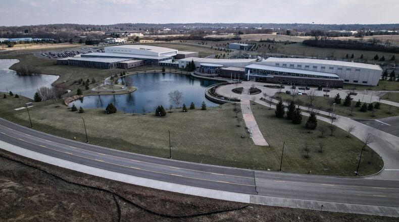 Housing and the job centers of Kettering Business Park, Miami Valley Research Park (seen in this photo) and the Wilmington Pike corridor will be a focus of a long-term land use plan Kettering is seeking to develop. JIM NOELKER/STAFF