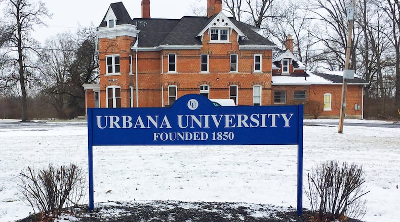 Urbana University will close and cease enrollments at the end of the 2020 Spring semester, according to the university’s website. JEFF GUERINI/STAFF