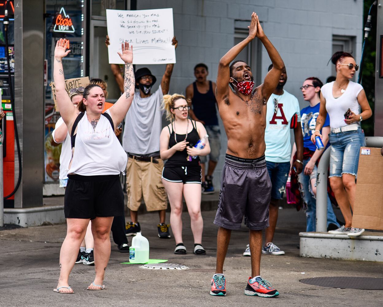 Crowd gathers for peaceful protest and march in Middletown