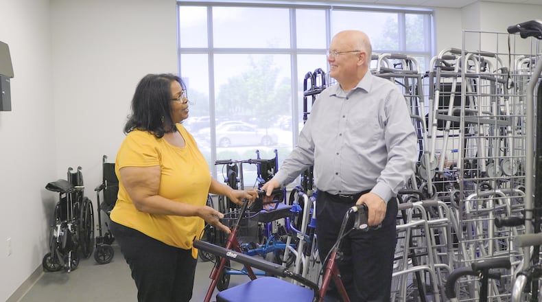 The Medical Equipment Loan Program provides no–cost medical equipment to individuals in need. CONTRIBUTED