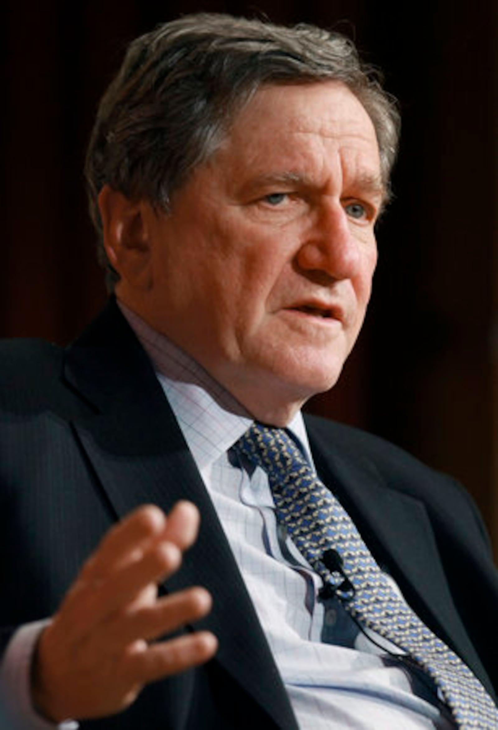 In this March 4, 2010, file photo Richard Holbrooke, the U.S. special envoy for Afghanistan and Pakistan, addresses an audience at Harvard University in Cambridge, Mass. Holbrooke, a longtime U.S. diplomat who wrote part of the Pentagon Papers, was the architect of the 1995 Bosnia peace plan and served as President Barack Obama's special envoy to Pakistan and Afghanistan, died December 13 . He was 69.