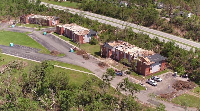 The 2019 Memorial Day tornadoes caused significant damage in Trotwood, knocking out gas, electricity and internet access across the city and hampered communications during clean-up efforts, city officials said. FILE