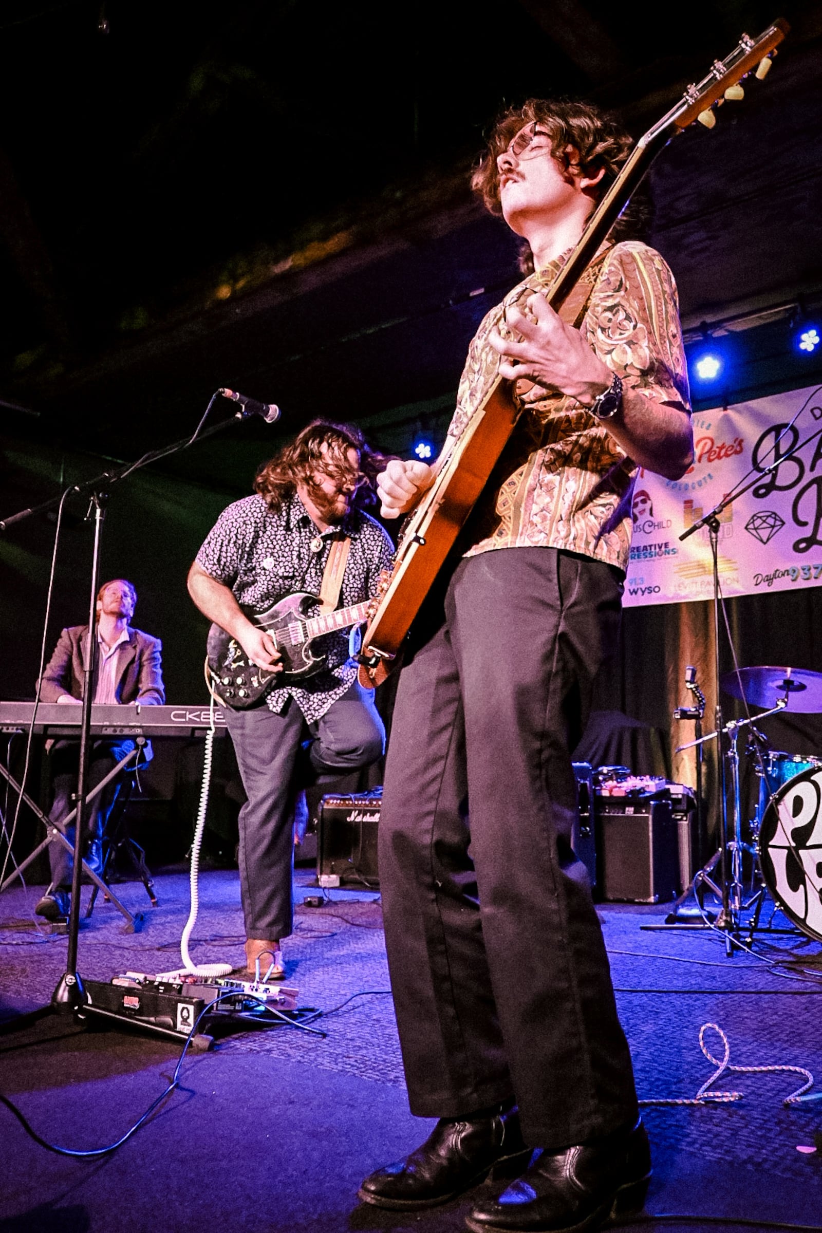 Liam Durcan (left), Brack Barrett and Dylan Triplett, of Dayton rock band Paid Leave, which won the 2026 Dayton Battle of the Bands. JENNA SHUMAN / CONTRIBUTED