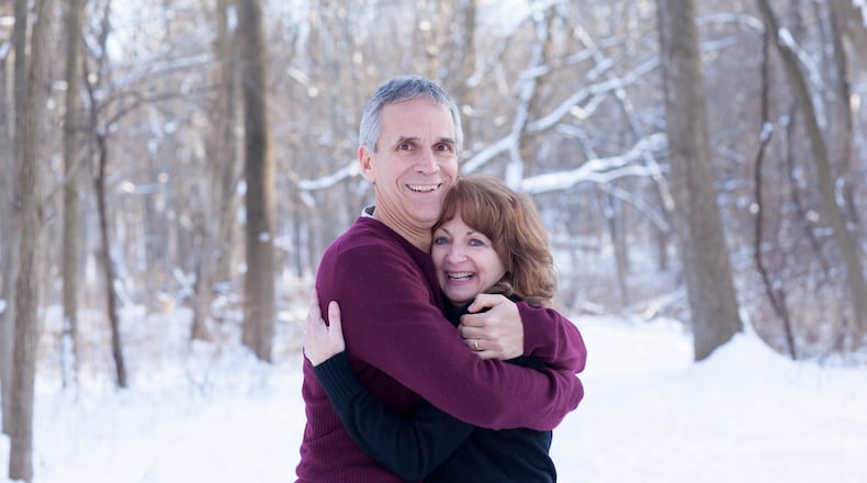 Dean (L) and Rose Waggenspack in December of 2012. Ten years later, Dean would experience an accident that would almost take his life, changing it forever.