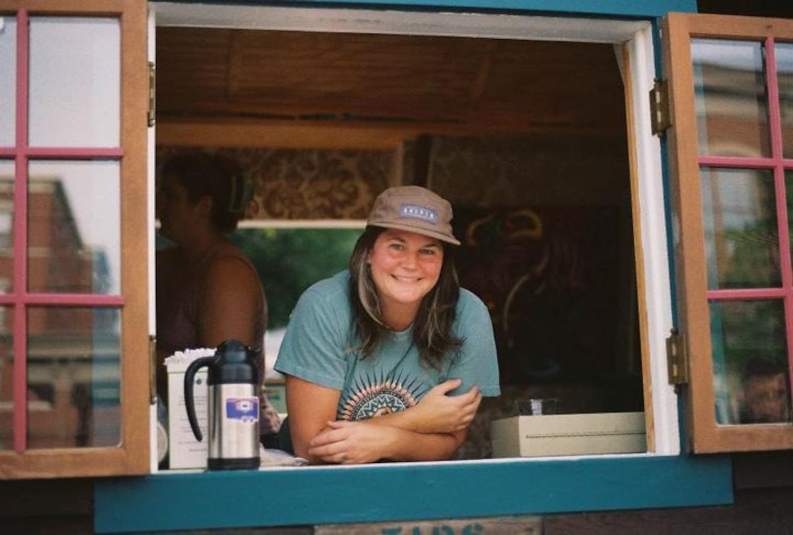 Cameron McAdams, owner of Ramblin' Roast Coffee