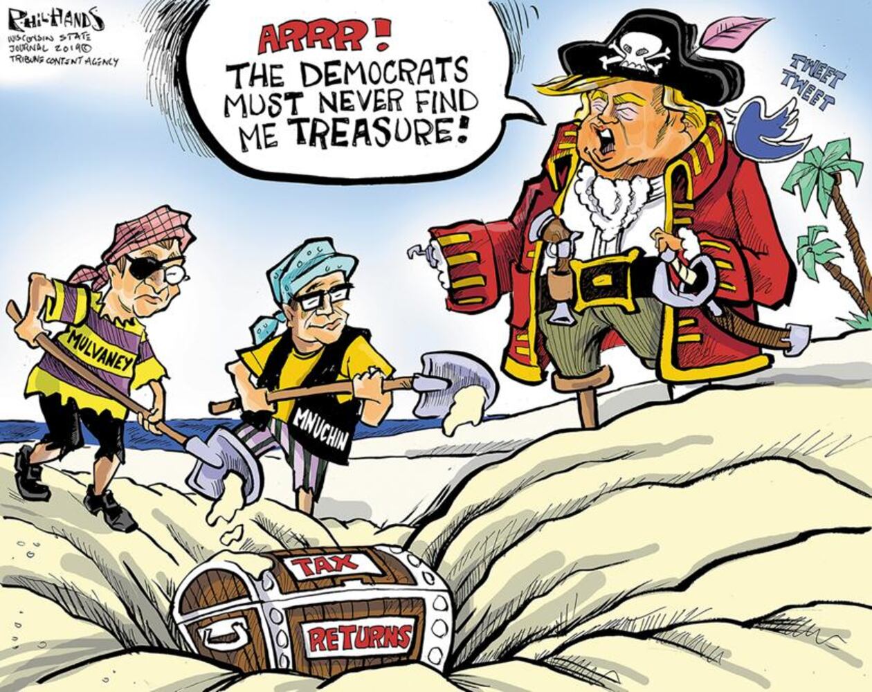 Week in cartoons: Trump’s tax returns, the black hole and more