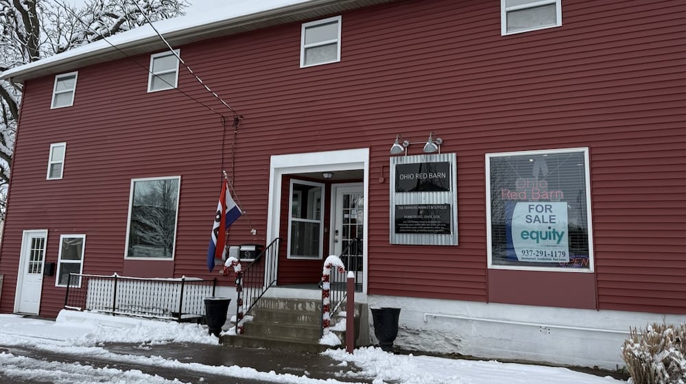 Ohio Red Barn, which opened in 2023 at 50 S. First St. in Miamisburg, posted to its Facebook account Wednesday to say Dec. 20 would be its last day. The business said it will transition to online, porch-drops and festivals/farmers markets. OHIO RED BARN/FACEBOOK