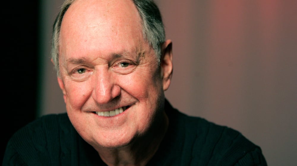 FILE - Recording artist Neil Sedaka poses for a portrait Tuesday, Jan. 26, 2010 in New York. (AP Photo/Jeff Christensen, File)
