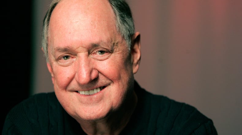 FILE - Recording artist Neil Sedaka poses for a portrait Tuesday, Jan. 26, 2010 in New York. (AP Photo/Jeff Christensen, File)