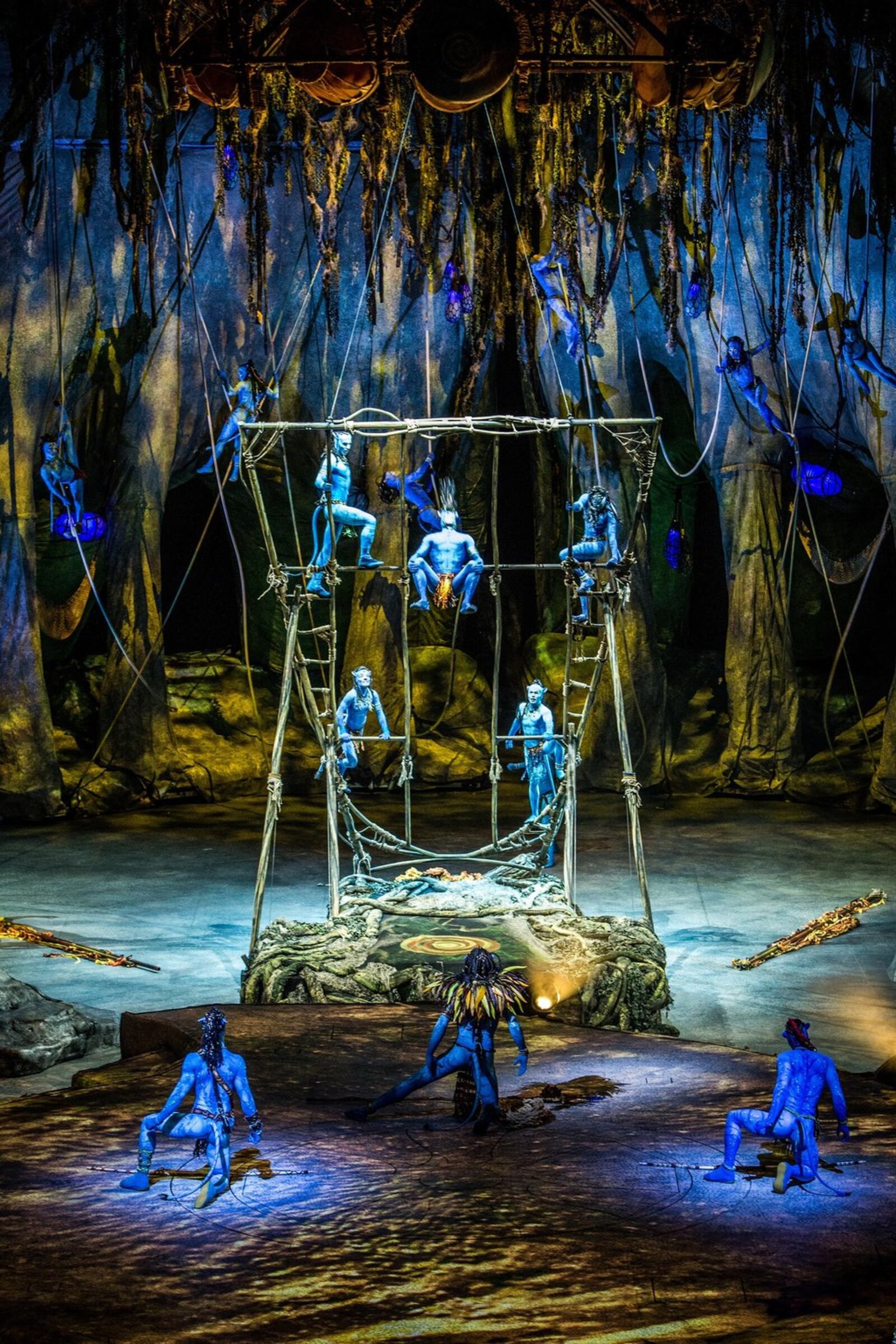 “Toruk The First Flight” will be presented at the Nutter Center March 22-26, 2017. Photo credit: Jesse Faatz Costumes: Kym Barrett 2015 Cirque du Soleil