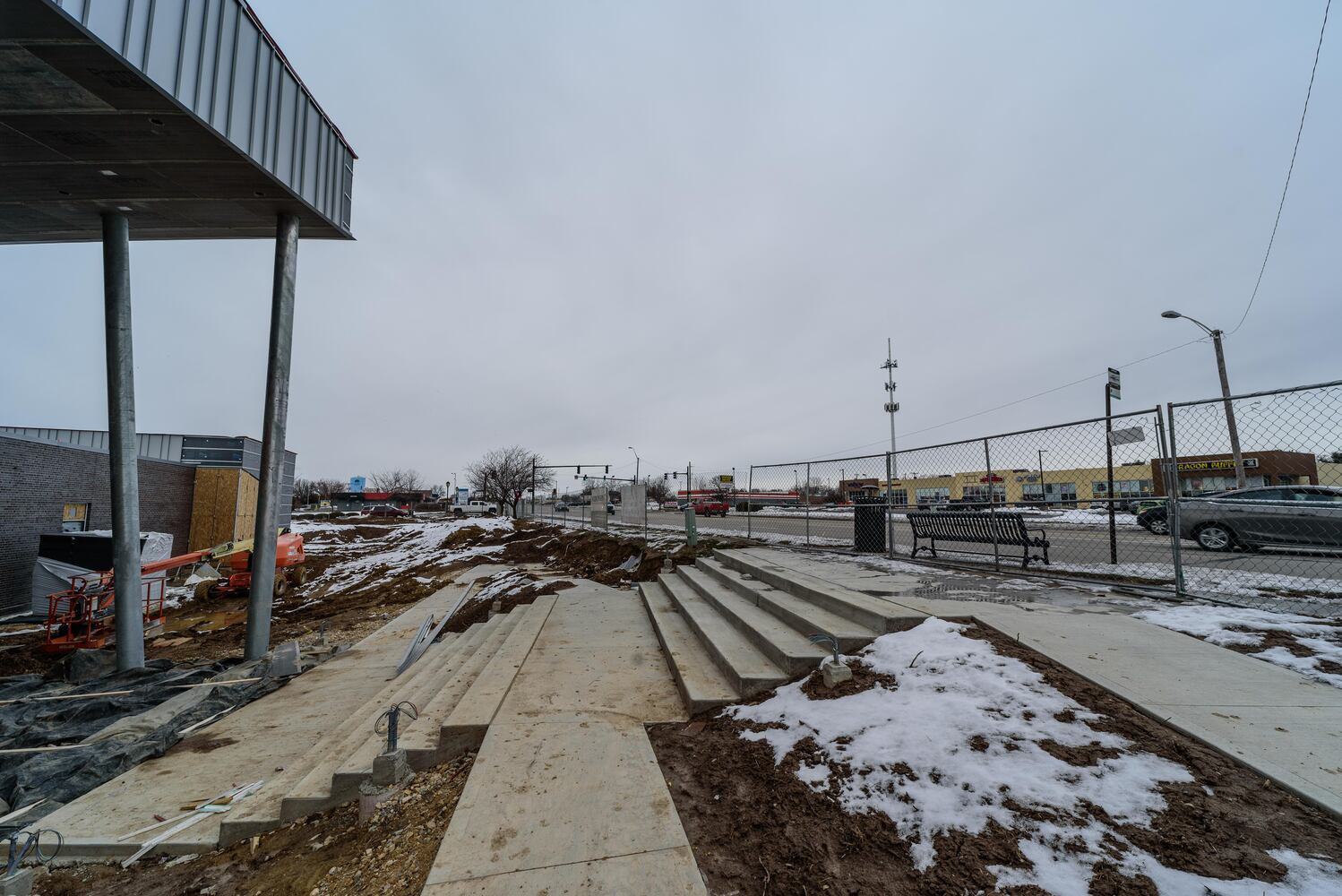 PHOTOS: A look at construction at the Dayton Metro Library’s new Huber Heights Branch
