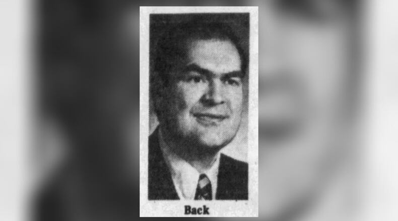 John "Warren" Back, Dayton hockey legend. DAYTON DAILY NEWS ARCHIVE MAY 21, 1980.