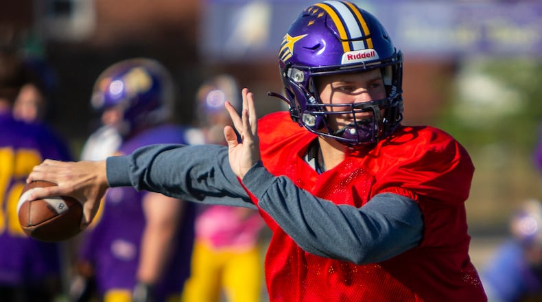Senior quarterback Luke Seibert has passed for 921 yards and eight touchdowns while throwing only one interception. Jeff Gilbert/CONTRIBUTED