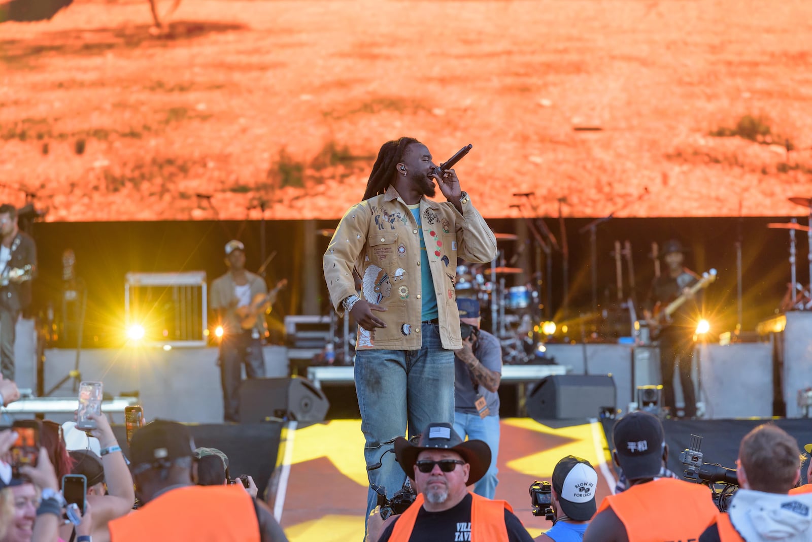 The four-day Voices of America Country Music Fest happened from Thursday, Aug. 7 to Sunday, Aug. 10, 2025, at Voice of America MetroPark in West Chester Twp. 45 acts played the festival, which also featured plenty of food truck options, vendors and drink booths. Here’s Friday night’s highlights featuring Carrie Underwood’s headlining set and Shaboozey. TOM GILLIAM / CONTRIBUTING PHOTOGRAPHER