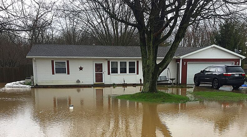 The Clark County Health District is warning area residents that recent flooding may have contaminated residental wells. JEFF GUERINI/STAFF
