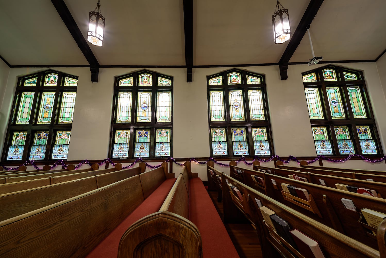 PHOTOS: A look inside McKinley United Methodist Church decorated for Christmas