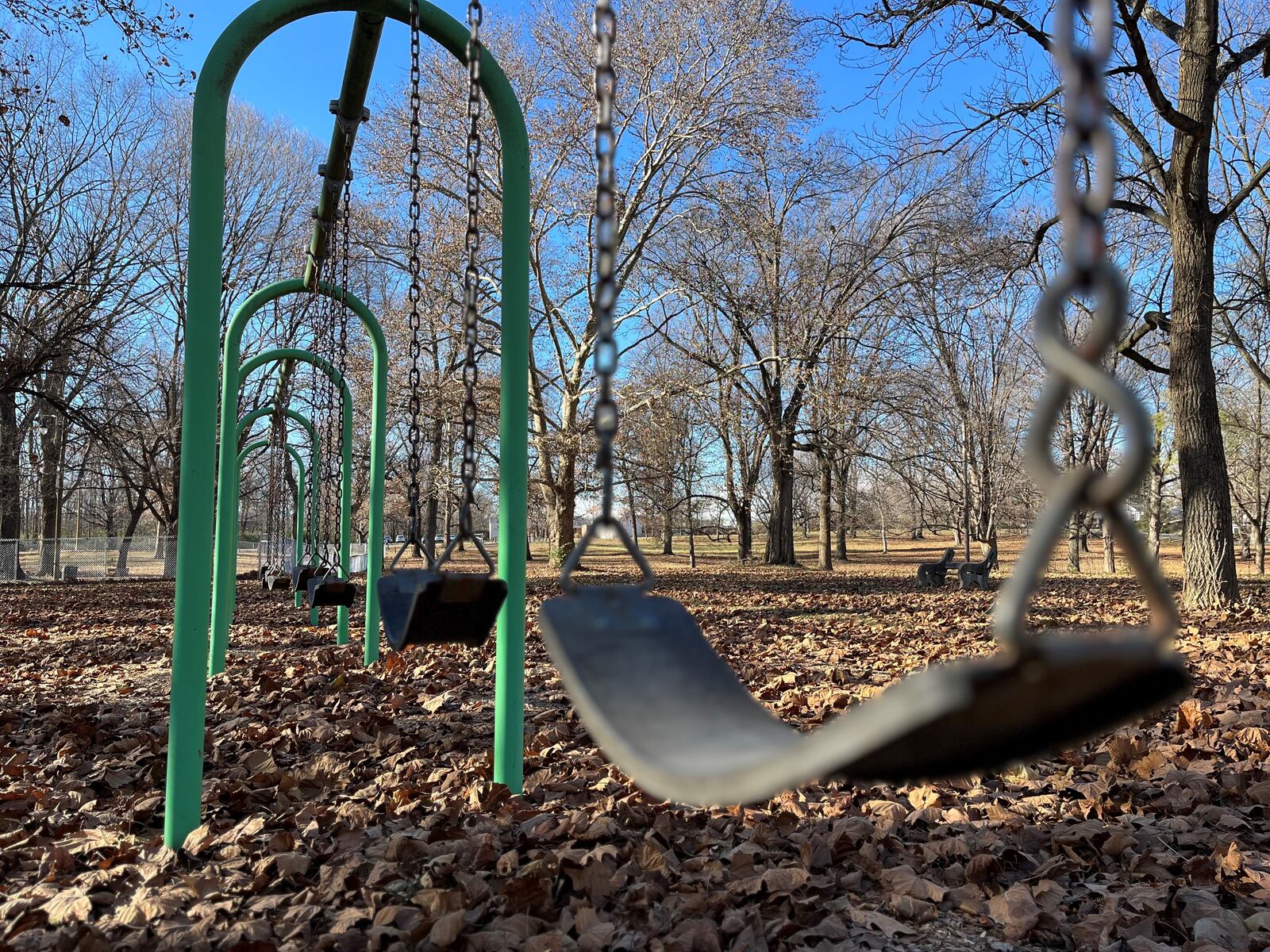 Triangle Park in Dayton. CORNELIUS FROLIK / STAFF