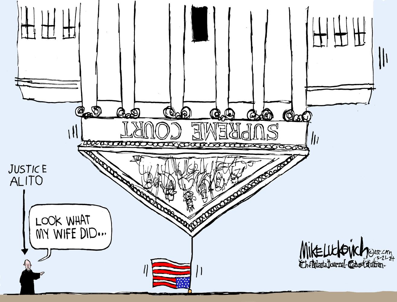 CARTOONS: Mike Luckovich, May 23, 2024