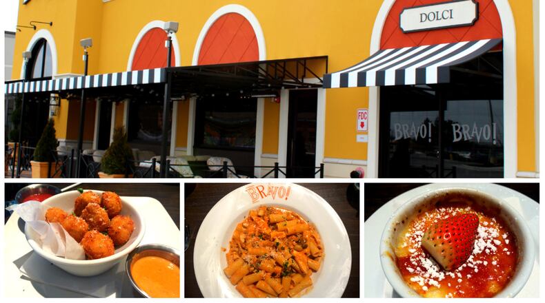 The Mall at Fairfield Commons' newest restaurant, BRAVO! Cucina Italiana opens Jan. 28, 2016. VIVIENNE MACHI / STAFF