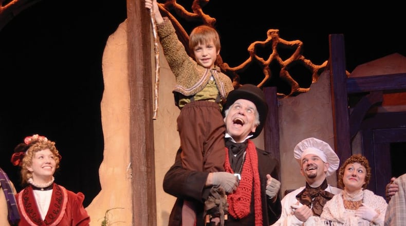 Victoria Theatre Association presents the Nebraska Theatre Caravan’s production of A Christmas Carol at Victoria Theatre in Dayton on Tuesday and Wednesday, Nov. 28 and 29. CONTRIBUTED