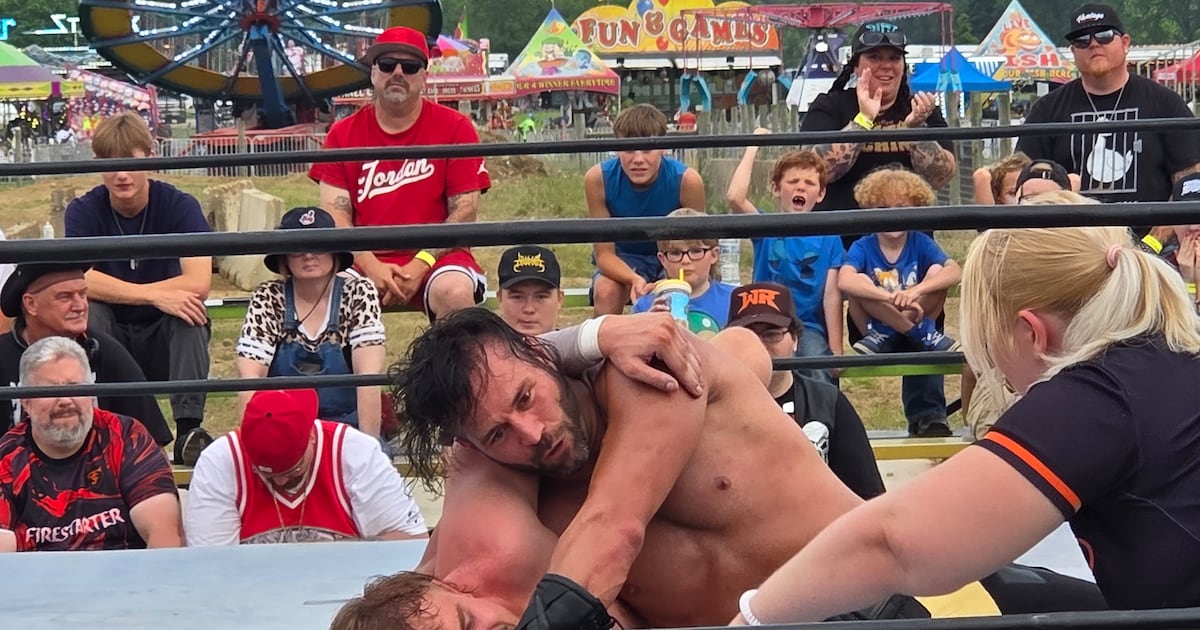 The Montgomery County Fair hosted pro wrestling for the first time: Here’s what it was...
