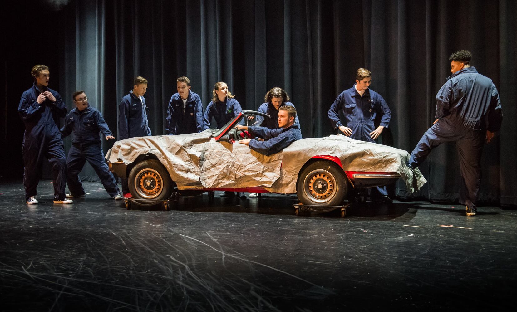Madison students rehearse for upcoming "Grease" musical