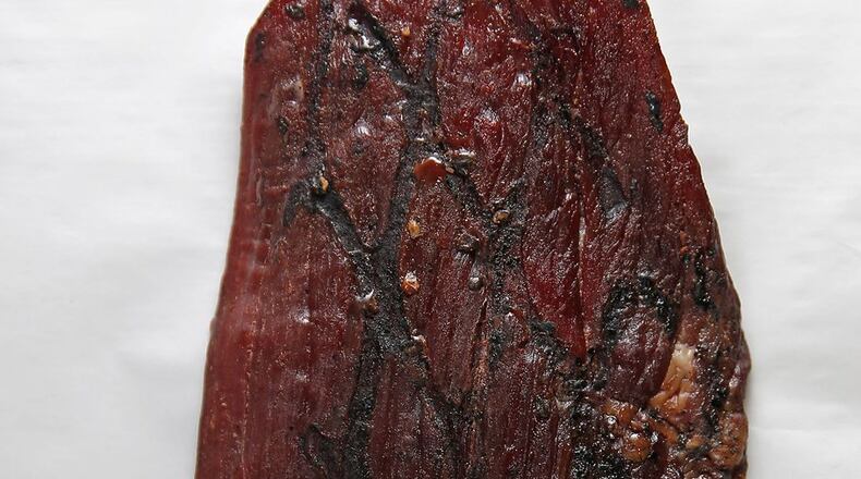 Finished jerky products that owner Shawn Knowles makes at his store Old Town Market in Lewisville, Texas, Thursday, Feb. 1, 2018. (Jae S. Lee/The Dallas Morning News/TNS)