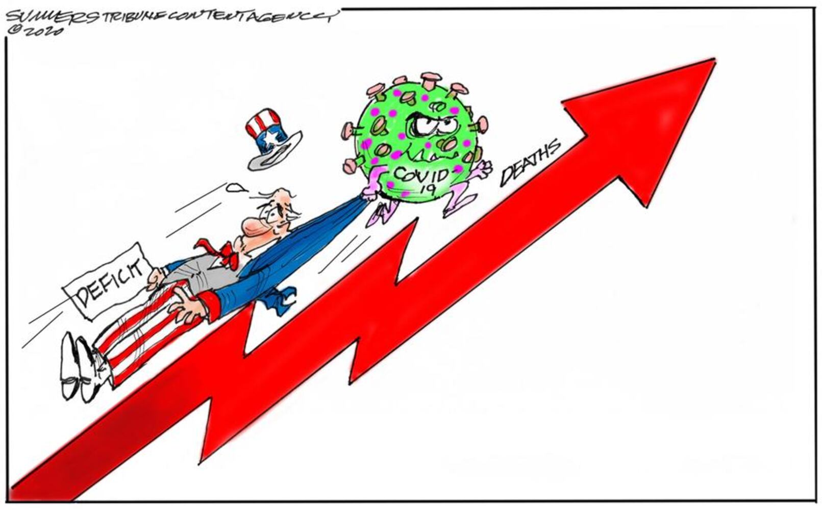 Week in cartoons: Stimulus checks, staying home and more
