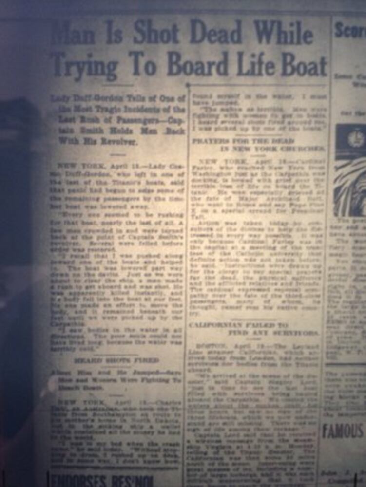 Titanic Anniversary