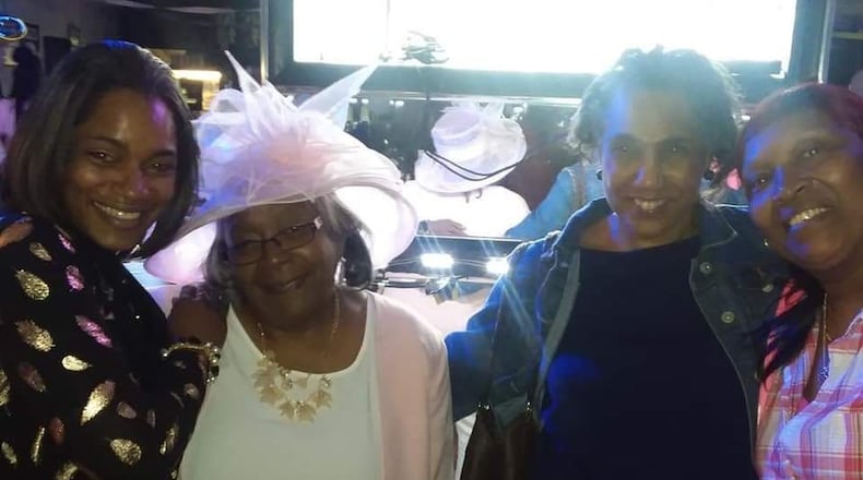 A group of women attend the 2019 Easter Sunday dinner at Club Aces bar and nightclub. CONTRIBUTED PHOTO