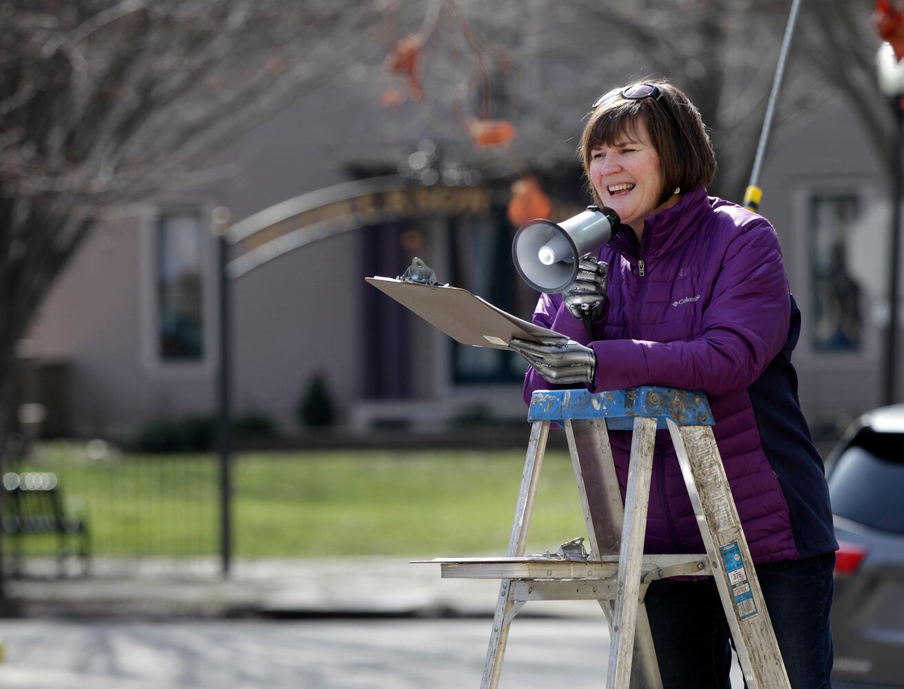 PHOTOS: Simon Says and outdoor word scrambles, Daytonians get creative with social distancing