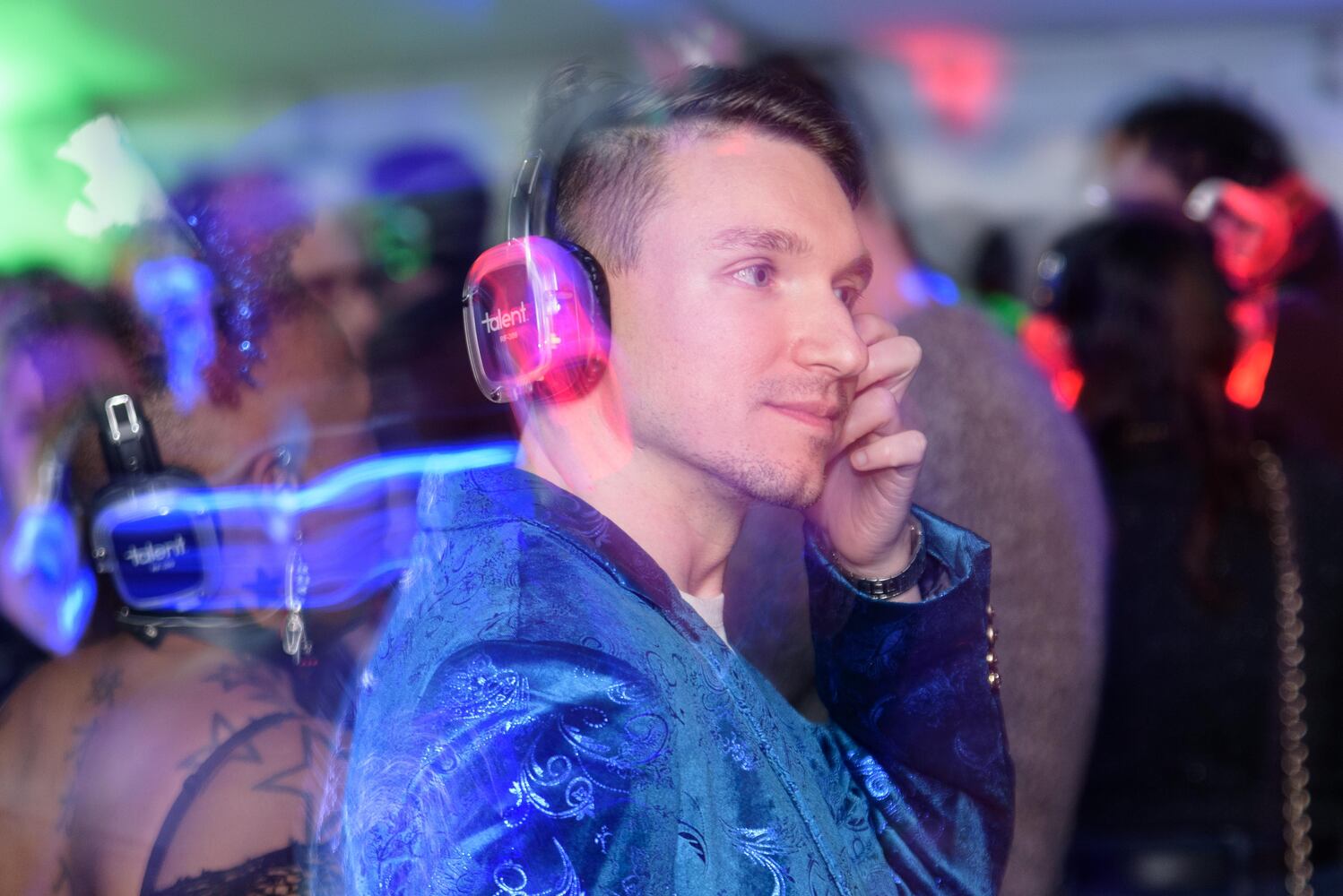 PHOTOS: Did we spot you at Dayton's New Year's Eve Ball Drop and Silent Disco at Yellow Cab Tavern?