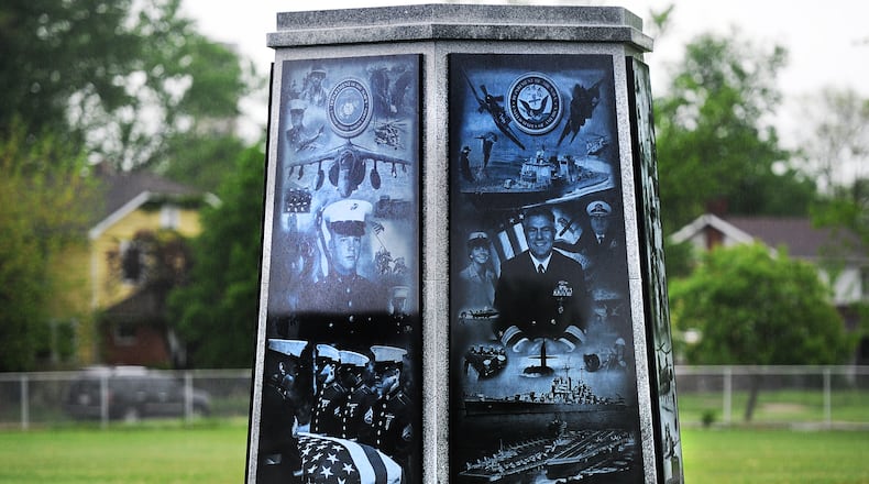 Fairborn Memorial Park, at the corner of Central Avenue and West Hebble Avenue near downtown. MARSHALL GORBY\STAFF