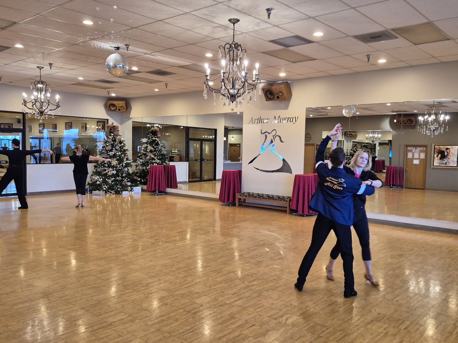You don't need a partner or any experience to become the next dancing star with lessons from the Arthur Murray Dance Studio in Miamisburg. MICHAEL KURTZ / STAFF