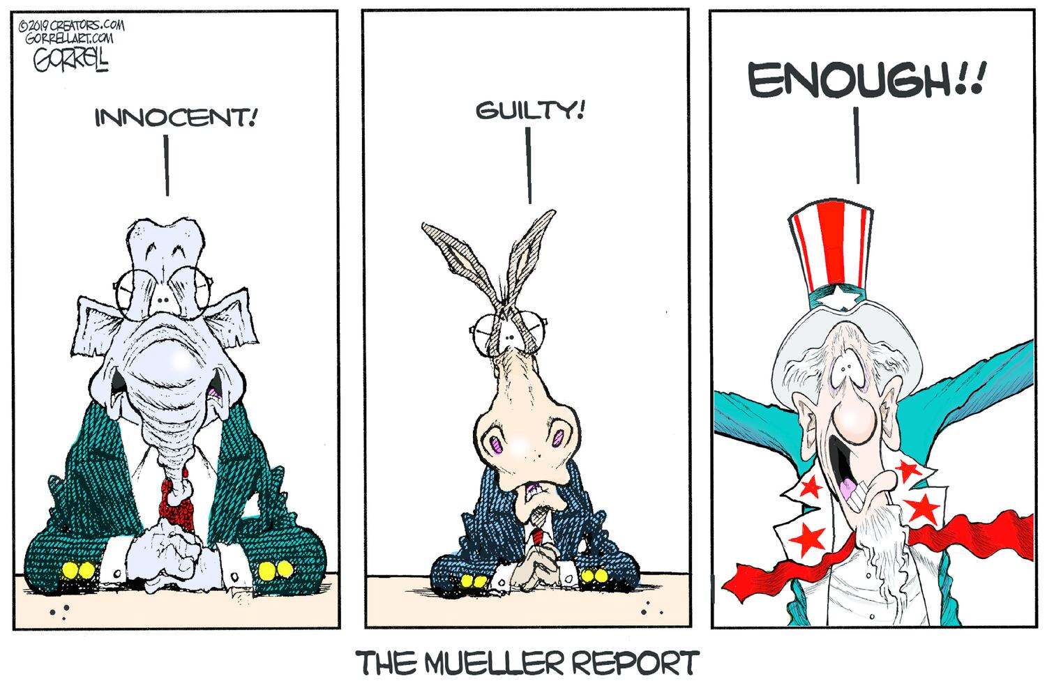 Week in cartoons: Notre Dame Cathedral fire, Tiger Woods and more