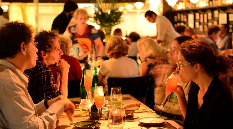 The Mishiguene restaurant, offering modern Jewish cuisine, in the Palermo neighborhood in Buenos Aires, Argentina, Feb. 3, 2016. Restaurants are bringing new flavors to Buenos Aires, a city known almost exclusively for its barbecued meats and pastas.