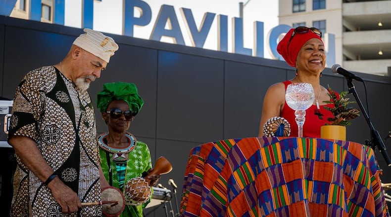 The Levitt Pavilion Juneteenth celebration includes a commemoration service. PHOTO COURTESY OF SIERRA LEONE