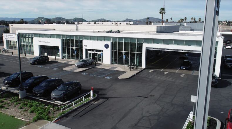 A San Bernardino, Calif. auto dealership acquired by Martin Management Group. Contributed