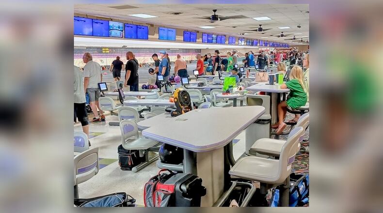 With 64 lanes, Beaver-Vu Bowl in Beavercreek is the largest bowling center in the Miami Valley. CONTRIBUTED